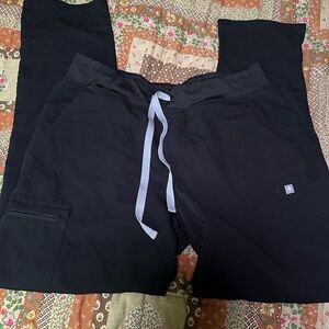 Figs Black scrub pants